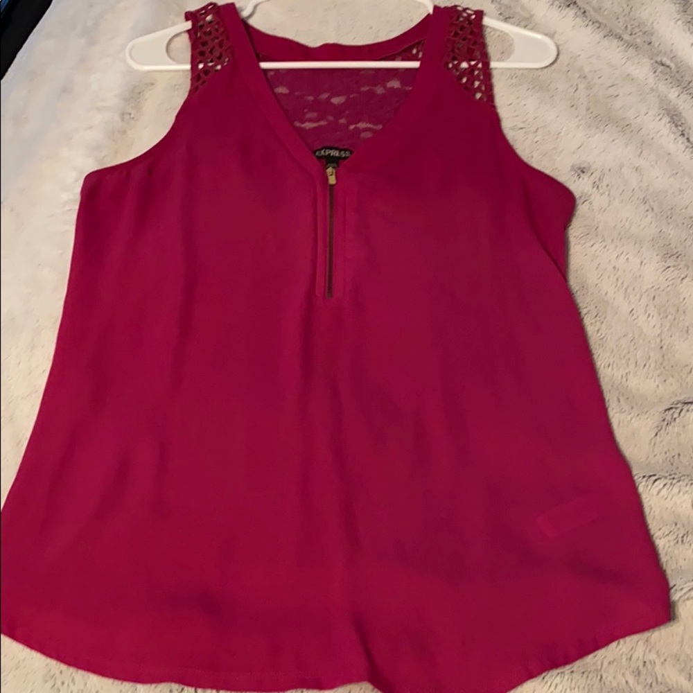 Express Front Zip Tank